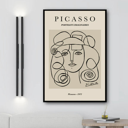 Tableau Minimaliste <br> Picasso 1972