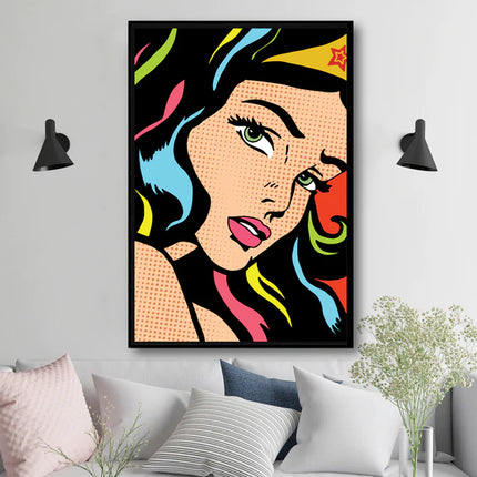 Tableau Pop Art <br> Wonder Women
