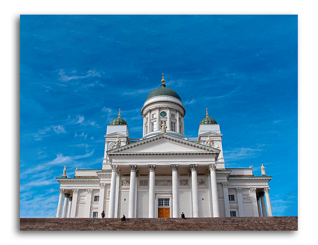 Tableau Scandinave - Cathédrale D'Helsinki